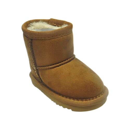 Stivale color cuoio unisex modello UGG in similpelle – Grünland