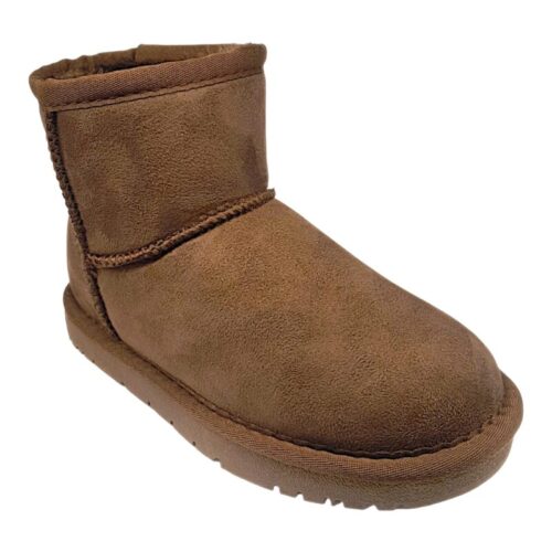 Stivale marrone unisex in similpelle modello UGG – Grünland
