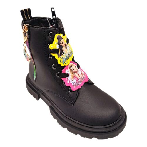 Stivaletto anfibio per bambina Black Mermaid Magic con lacci, zip laterale e accessori sirene – Primigi