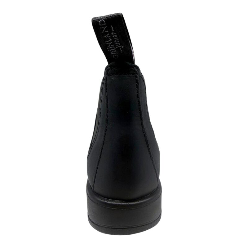 Stivaletto polacchino nero per bambino e bambina con elastico laterale verde bosco - Grünland 4 Stivaletto polacchino Chelsea nero per bambino e bambina con elastico laterale - Grünland