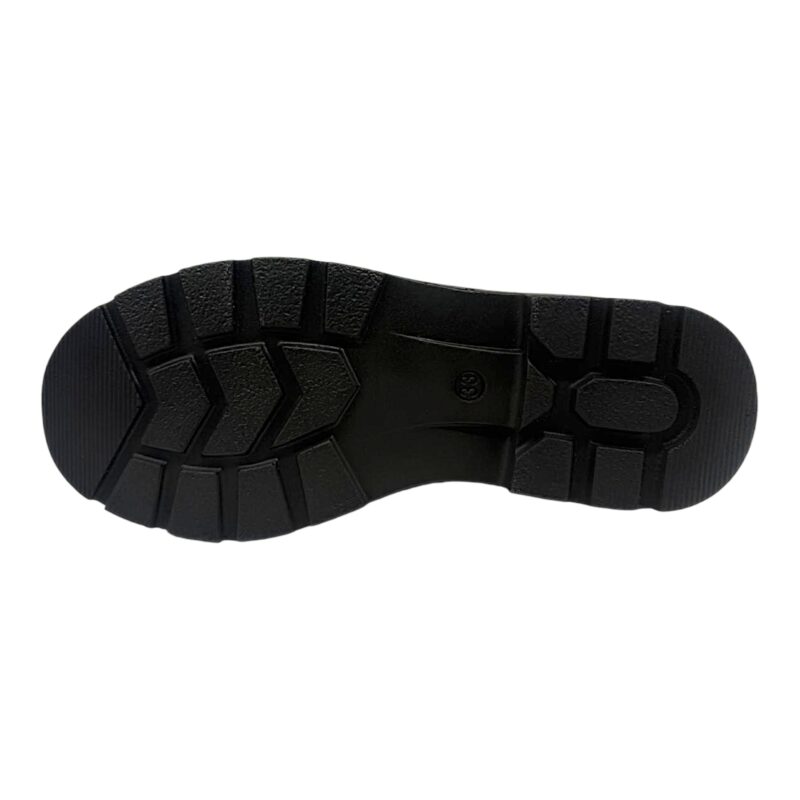 Stivaletto polacchino nero per bambino e bambina con elastico laterale verde bosco - Grünland 5 Stivaletto polacchino Chelsea nero per bambino e bambina con elastico laterale - Grünland