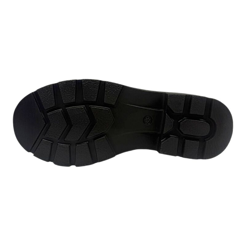 Stivaletto polacchino unisex marrone con elastico laterale color testa di moro - Grünland 5 Stivaletto polacchino marrone unisex con fascia elastica color testa di moro - Grünland