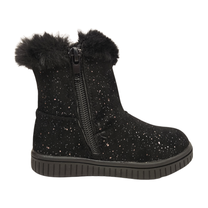 Stivaletto preppy black-gold per bambina - Trudi