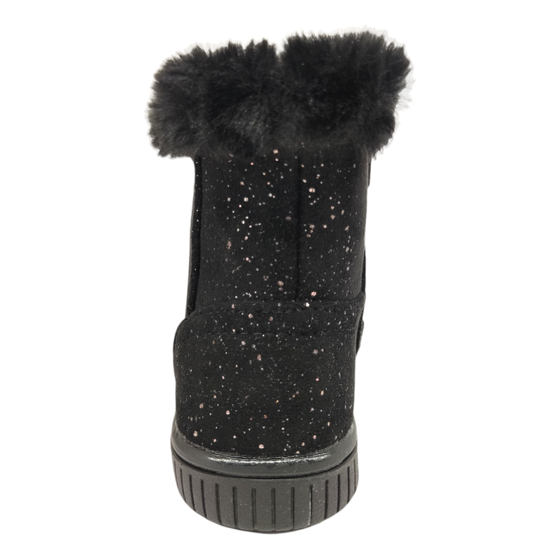 Stivaletto preppy black-gold per bambina - Trudi