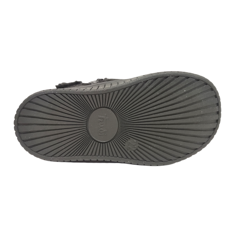 Stivaletto preppy black-gold per bambina - Trudi