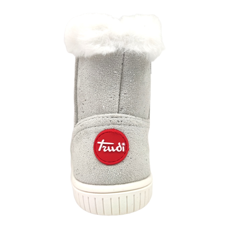 Stivaletto preppy white-silver per bambina - Trudi