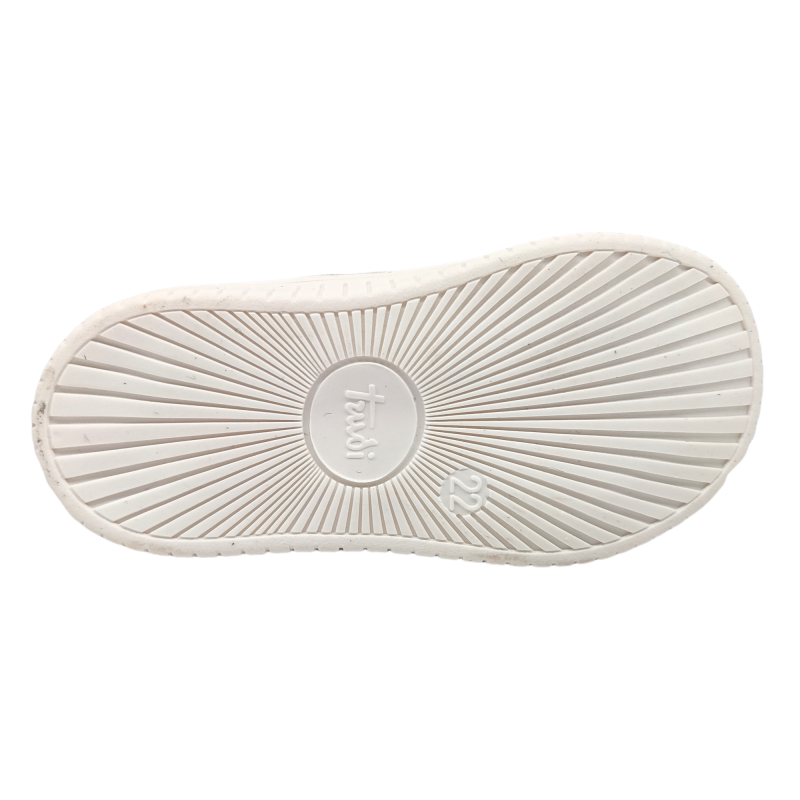 Stivaletto preppy white-silver per bambina - Trudi